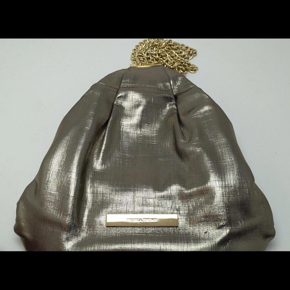 Ivanka Trump Bronze/Gold Elegant‎ Handbag With Gold Chain Handle - Purse